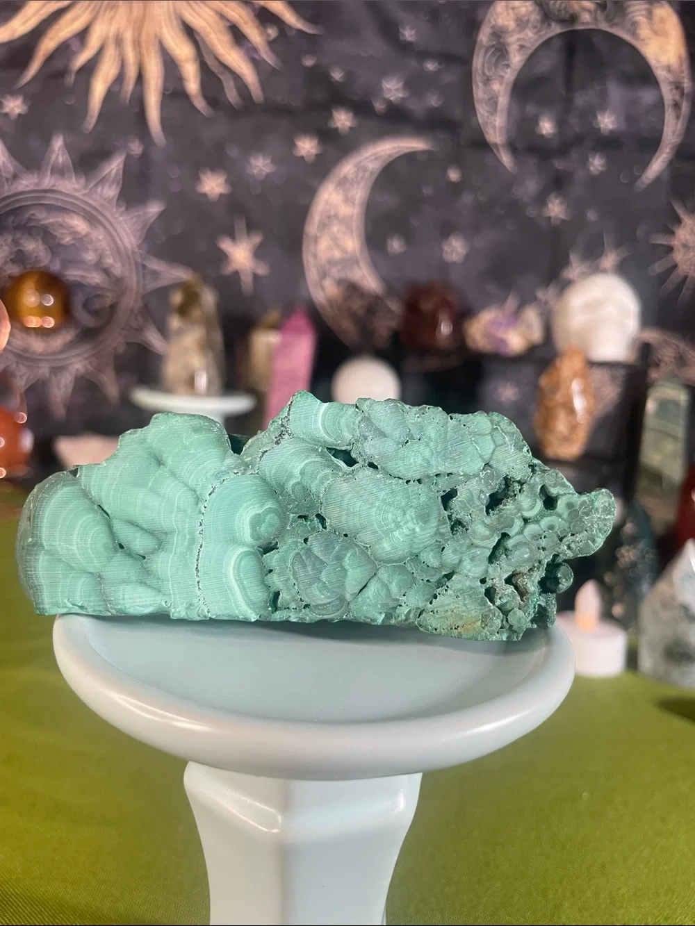 Malachite chunk